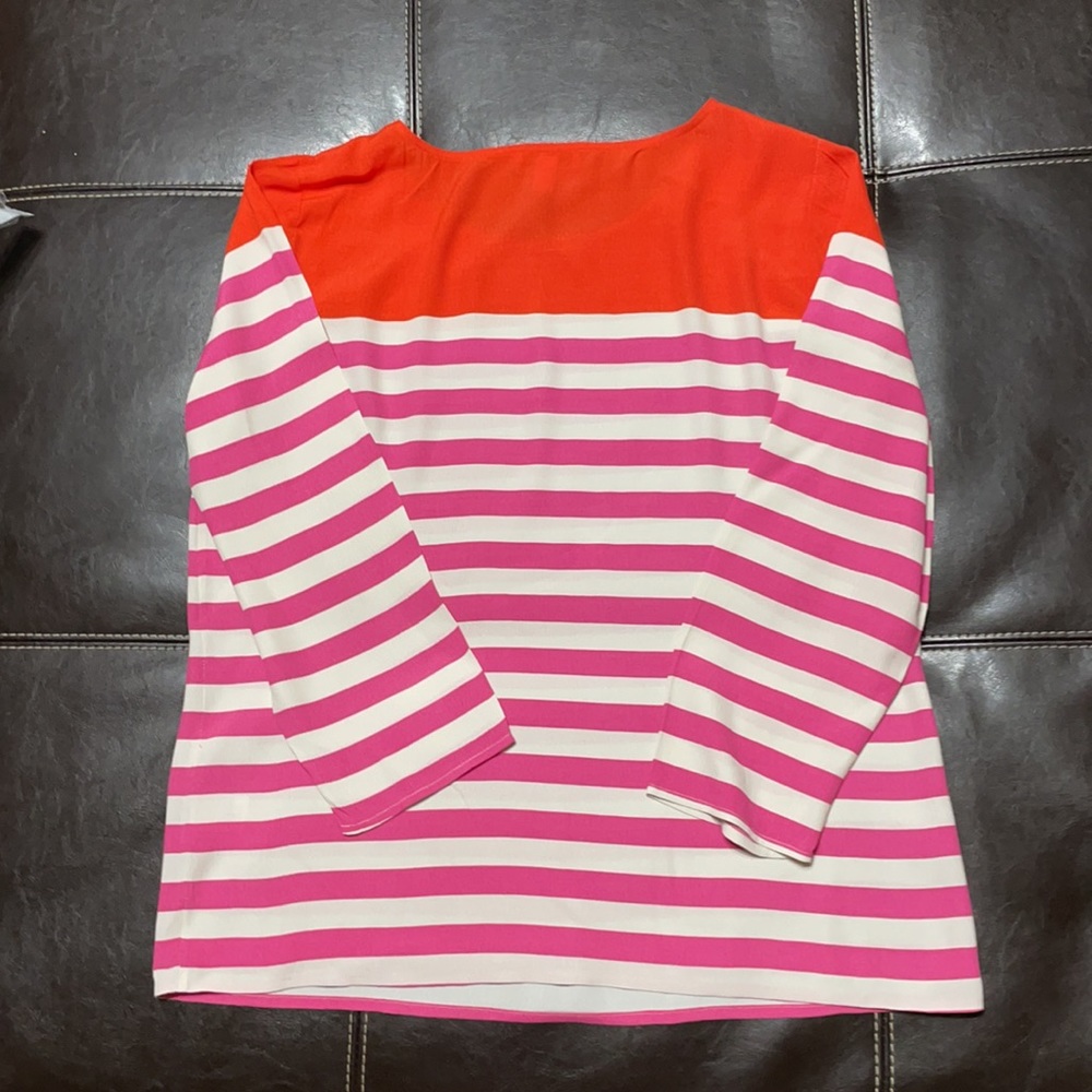 J Crew Tabitha Blouse In Color-Block - image 3